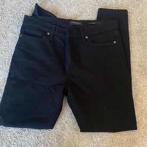 Banana Republic Black mid rise skinny ankle jean